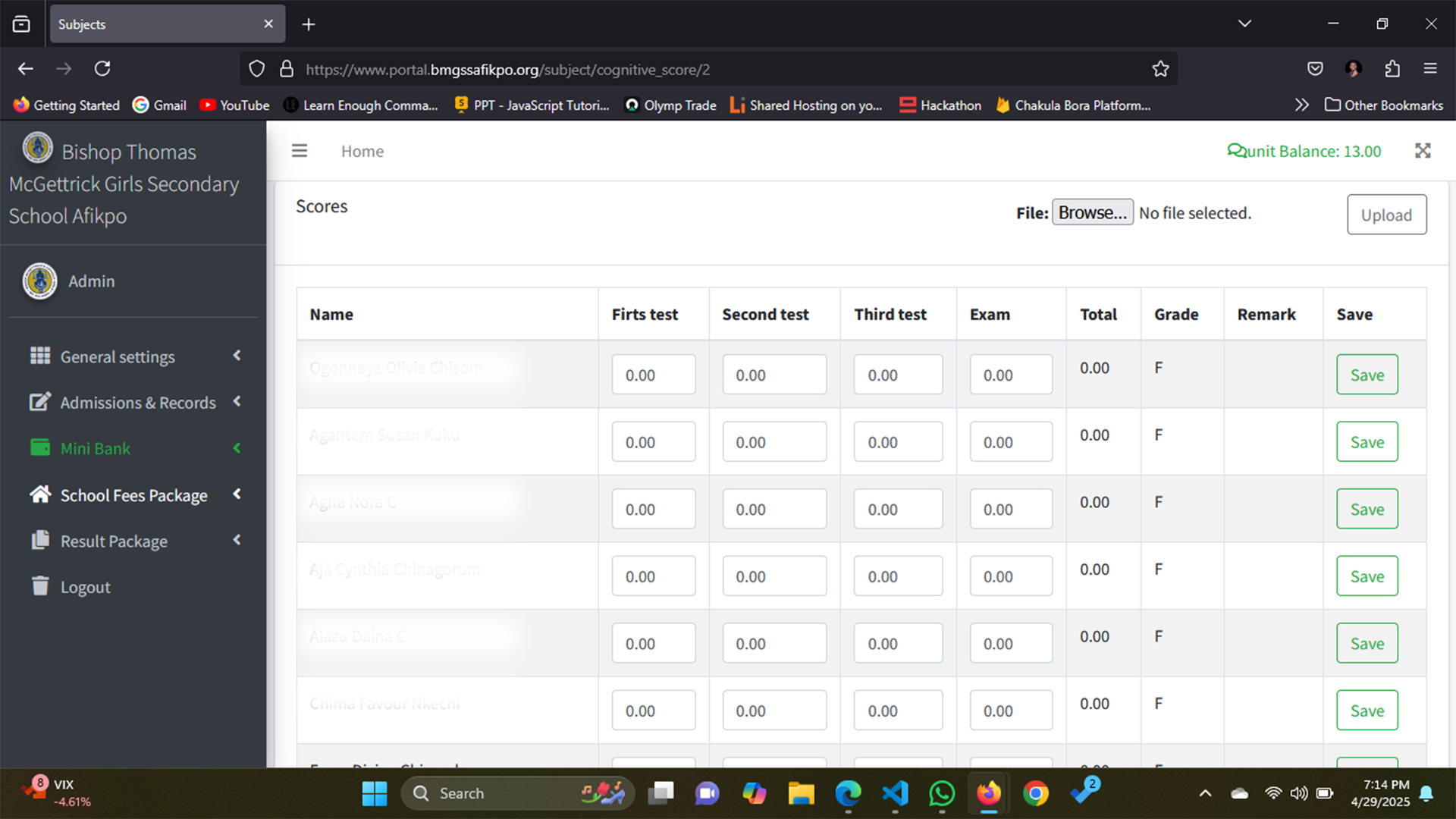 Dashboard view image